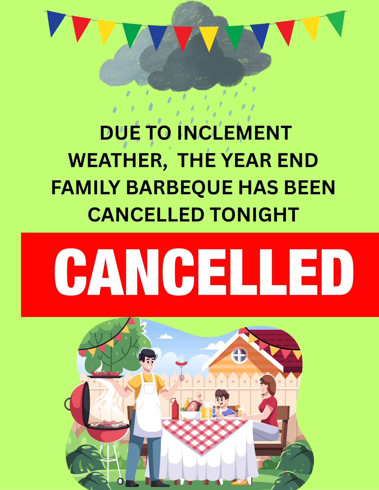Year End Barbeque