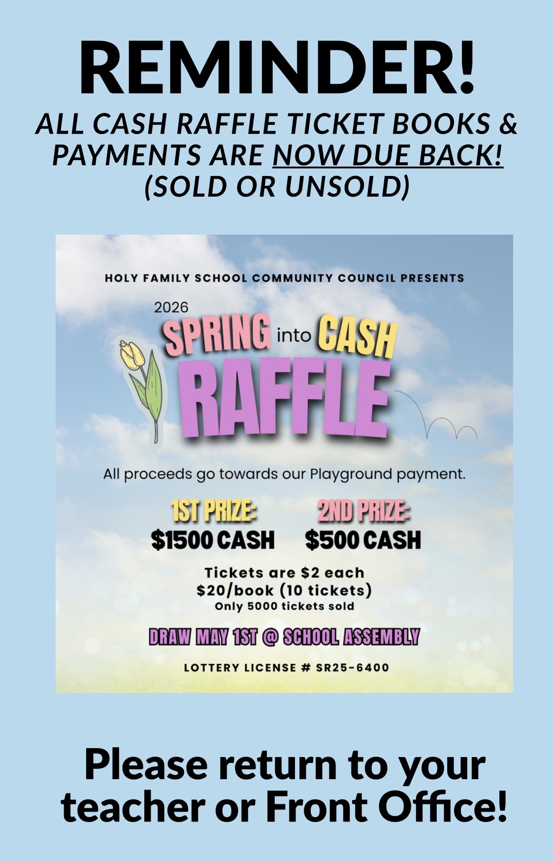 Spring Raffle